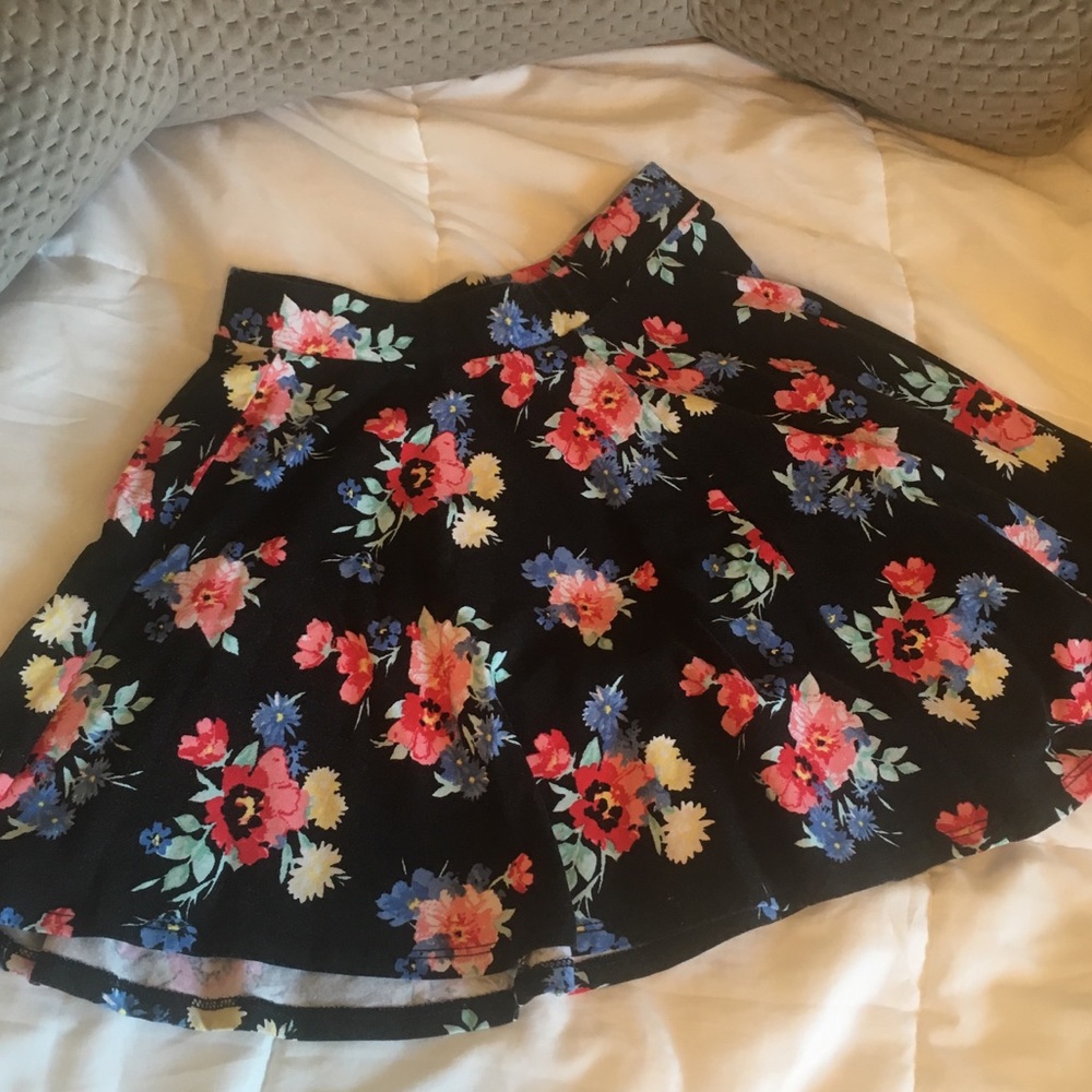 Floral Skater Skirt